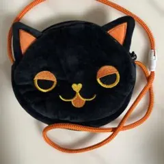 KALDI 猫型 ポーチ ポシェット　中身なし。
