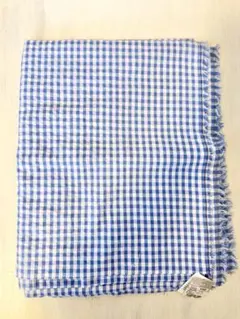 ギンガムチェック先染サッカー　生地