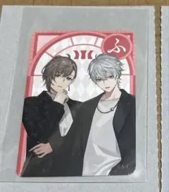 かるた風ポストカード　ららぽーと福岡限定デザイン　葛葉　叶　にじさんじ