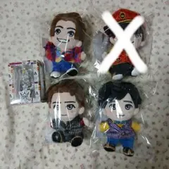 嵐 ぬいぐるみ 4体セット 大野智 櫻井翔 相葉雅紀 二宮和也 新品未開封