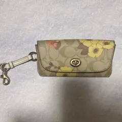 COACH メガネケース シグネチャー キャンバス・フローラル 花柄 新品