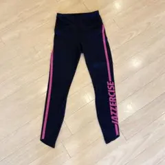 ジャザサイズ　レギンス　セット　黒　ピンクロゴJazzercise ロゴ ジャザサイズ レギンス セット 黒 ピンクロゴJazzercise ロゴ