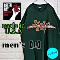 GREEN DAY グリーンデイ 半袖 Tシャツ バンド レッド L 2435 GREEN DAY グリーンデイ 半袖 Tシャツ バンド レッド L 2435 - メルカリ