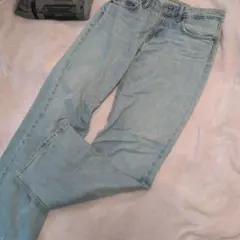 ZARA ライトブルー ストレートデニム 38