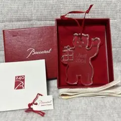 バカラ　クリスマスオーナメント　ノエル　天使　94 箱・保存袋付 バカラ クリスマスオーナメント ノエル 天使 94 箱・保存袋付