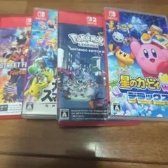 Nintendo Switch ゲーム4本セット