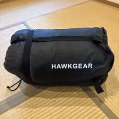 HAWKGEAR 寝袋 ブラック 未使用 車中泊 キャンプ 防災のサムネイル