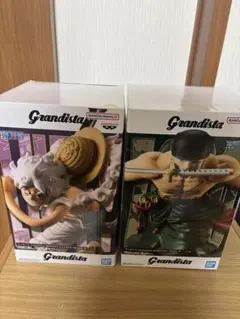 【未開封】ワンピース『ルフィ、ゾロ』フィギュア