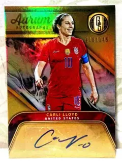 Carli Lloyd カーリー ロイド サイン panini auto カード