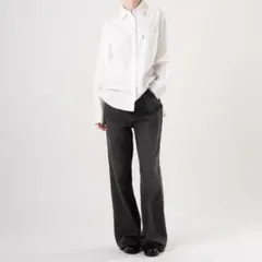 美品 Levi’s リーバイス RIBCAGE WIDE LEG ブラック 25