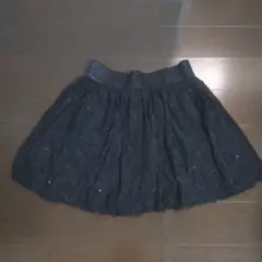 CLEFDESOL☆ブラックレーススカート