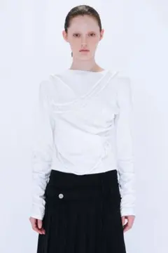 etre au sommet トップス シズニルック etre au sommet トップス ホワイト シズニルック - メルカリ