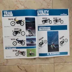 KAWASAKI カタログ 250-TR 125-TR 90-TR 90-MS