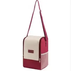 【新品未使用】 ⭐️保冷保温 ランチバッグ 保冷バッグ 赤 レッド ショルダー