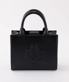 ロゴモチーフエンボスミニバック トートバック ショルダーバッグ 2way