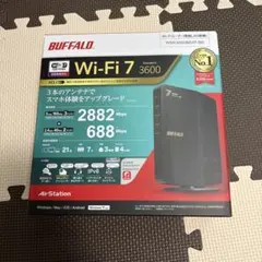 Wi-Fiルーター（無線LAN親機） WSR3600BE4-KH wifi7 - メルカリ