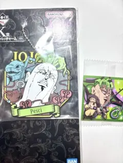 ジョジョの奇妙な冒険 黄金の風 5部 ペッシ 一番くじ ウエハース