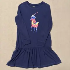 Polo Ralph Lauren ネイビー ワンピース M