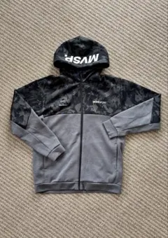 【DESCENTE】　メンズパーカー　グレー