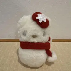 サンリオ ハローキティ 雪だるま ぬいぐるみ マスコット 平成レトロ サンリオ ハローキティ 雪だるま ぬいぐるみ マスコット 平成レトロ