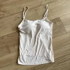 UNIQLO AIRism ブラトップ キャミソール ベビーピンク