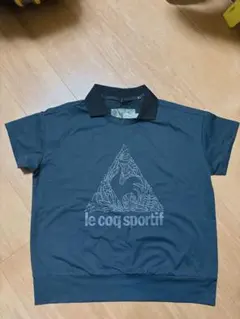 le coq sportif ブラック ポロシャツ