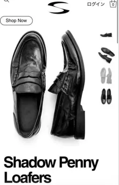 selonid Shadow Penny Loafers 26cmのサムネイル