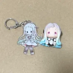 地縛少年花子くん　おすわりマスコット　レトロちっく　キーホルダー　八尋寧々