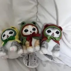 mofusand カエルにゃん マスコット 全3種 セット