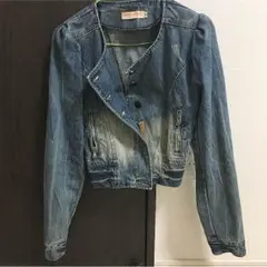 anap minpiダメージデニムジャケット