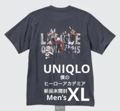 【希少】ユニクロ　僕のヒーローアカデミア　Tシャツ　メンズXL 新品未使用