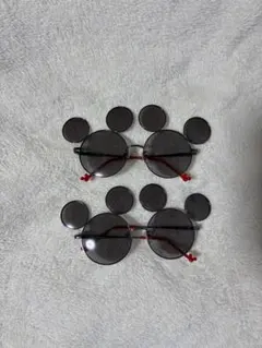 ディズニー ミッキーマウス型サングラス 2個セット