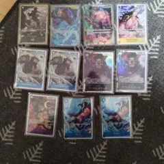 ワンピースカードRパラレルとSECとSR11枚セット