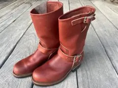希少✨RED WING 8271 エンジニアブーツ 23.0相当 刺繍タグ 赤茶 希少✨RED WING 8271 エンジニアブーツ 23.0相当 刺繍タグ 赤茶