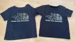 THE NORTH FACE 子供用Tシャツ 80cm 2枚セット 6バラ売り可