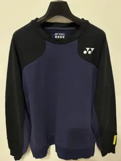 YONEX ネイビー ブラック スウェット M