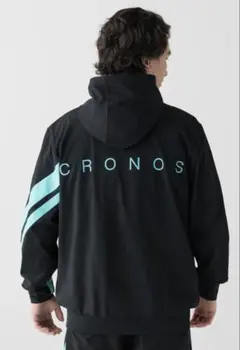 クロノス】CRONOS 新品未使用 ナイロンジャケット ブラック Lサイズ