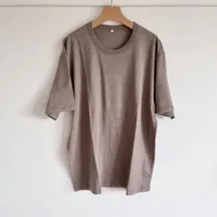無印良品 MUJI labo 昔ながらの製法で編み立てた天竺 半袖Ｔシャツ Lのサムネイル