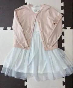 女の子　H&M ワンピース・カーディガン　セット