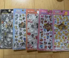 プチドロップステッカー 5種セット ディズニー ルーニーテューンズ 正規品