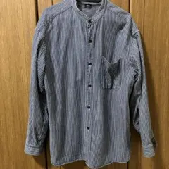 UNIQLO ストライプ柄 長袖シャツ Sサイズ