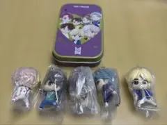 BTS TinyTAN プラプラマスコット キーホルダー5コとキャンディ缶セット