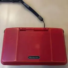【ジャンク】Nintendo DS 本体 レッド ストラップ付き