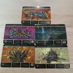み*つ様 SDガンダム外伝IV カードダス 5枚セット 当時物 激レア