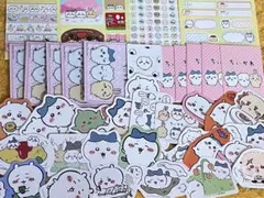 ちいかわハチワレうさぎダイカットステッカーなど多量処分