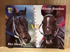 ライスシャワー vs ミホノブルボン トレーディングカード