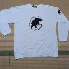 な*き様 美品　HUNTING WORLD 長袖Tシャツ　S 　Italy製のサムネイル