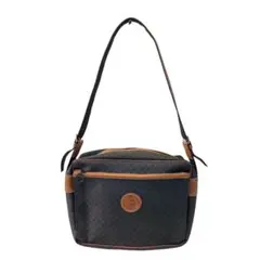 LONGCHAMP ロンシャン ショルダーバッグ PVC ブラック
