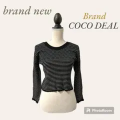 【新品・未使用】COCO DEAL ニット