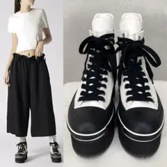 LIMI feu 24SS キャンバス プラットフォーム スニーカー2のサムネイル